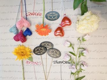 可愛いピック…｜「花の共和国」　（東京都練馬区の花キューピット加盟店 花屋）のブログ